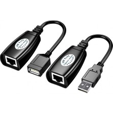 Qport Q-Ux2 60M USB Extender 2'li Paket