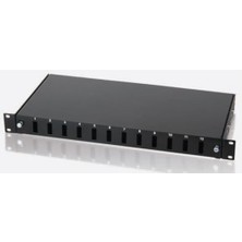 Erat 1u 19" 12 Port Sc Dx Rack Tipi Dublex Patch Panel