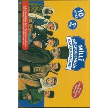 Milli Mücadelemizin Kahramanları 10 Kitap Ahşap Tangram Hediyeli