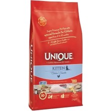 Unique Tavuklu Düşük Tahıllı Yavru Kedi Maması 2 Kg.gzpde