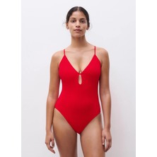 Chantelle Kırmızı Kadın Mayo C12VUA Chantelle Pulp