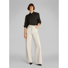 Calvin Klein Yüksek Bel Normal Paça Standart Indigo Kadın Denim Pantolon K20K2084201AJ