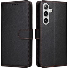 BDT Boutique Galaxy S25 Plus Kablosuz Şarj Manyetik Araba Crad Için Flip Case (Yurt Dışından)