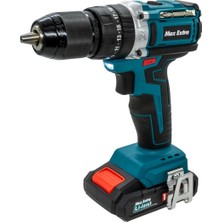 Max Extra MXP2944D 18V 2.0AH Li-Ion Komürsüz Darbeli Akülü Matkap