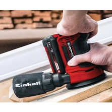 Einhell Akülü Eksantrik Zımpara TE-RS 18 Li-Solo Power X-Change (Lityum-İyon, Devir Elektroniği, Velcro Bant, 1x P80 zımpara kağıdı dahil, Akü ve Şarj Cihazı Dahil Değildir)  - 4462010