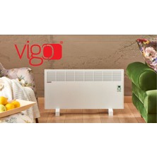 İvigo Epk 4590 Beyaz Dıjıtal 2500 Watt Konvektör Isıtiçi