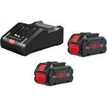 Bosch 2 x PROCORE18V 8.0AH + Gal 18V-160 C + Gcy 42 Akü Şarj Cihazı Seti 1600A016GP