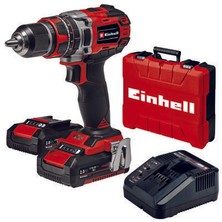Einhell Te-Cd 18/50 Li Bl Kömürsüz Darbesiz Akülü Vidalama Matkap - 18V 2AH Çift Akülü Set