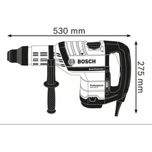 Bosch GBH 8-45 D Profesyonel SDS-Max 1500 Watt Kırıcı-Delici