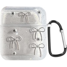 Microsonic Airpods 1. Nesil / 2. Nesil Kılıf Figure Series Prettycharm Bow