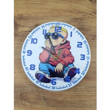 Uğur Store Çocuk Odası Duvar Saati Rapçi Çocuk Temalı