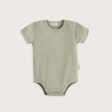 Cute Circus Kısa Kollu Body Yeşil