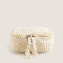 Viola Çok Amaçlı Kumaş Çanta 12,5X10,5 cm Natural