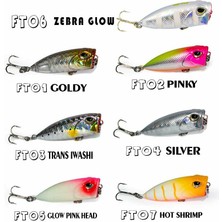 Fujin Tiny Popper Mini Lrf Popper 183 Angry Shrimp