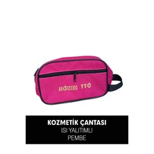 Tto Isı Yalıtımlı Kozmetik Çanta Pembe