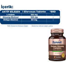 Dynavit Korean Ginseng & L-Carnitine Guarana - Erkeklere Özel Paket
