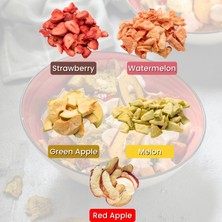 Ofrésko Kuru Meyve Cipsi Mix 5'li Paket - Dondurularak Kurutulmuş Kuru Meyve - Katkısız & İlave Şekersiz