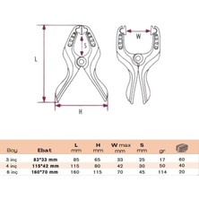 Bulut Mandal Tipi Plastik İşkence 4 Inç Orta Boy 115*42 mm