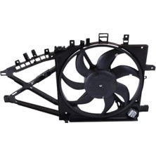 Fan Motoru Davlumbazlı (390 Mm-3 Fis-7 Kanat) – 1341334 Wisco - Opel Combo 01 ve Sonrası Uyumlu