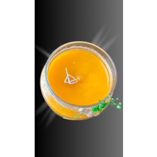 3 Çakra Meditasyon Ritüeli Cam Sunumda Katmanlı Dekoratif Mum