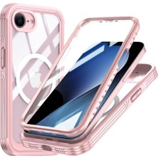 BDT Market IPhone 16E 360 Her Şey Dahil Cam Ekran Koruyucu Damla Için Manyetik Kılıf (Yurt Dışından)