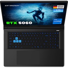 Erazer Defender 17 P1 MD600010 Intel Core I7 13620H 32GB Ram 2tb SSD RTX5060 17.3" 240Hz Qhd IPS Freedos Oyuncu Laptop