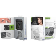 Soffany Ap-02 Bluetooth Kulaklık Siyah Tws ve Şarj Kablosu, Kablosuz Kulaklık