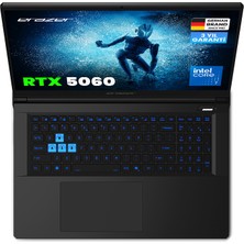 Erazer Defender 17 P1 MD600008 Intel Ultra 7 240H 32GB Ram 2tb SSD RTX5060 17.3" 240Hz QHD IPS Freedos Oyuncu Laptop