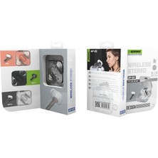 Soffany Ap-02 Bluetooth Kulaklık Beyaz Tws ve Şarj Kablosu, Kablosuz Kulaklık