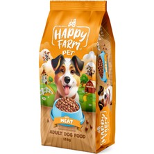 Happy Farm Etli Köpek Maması 15Kg