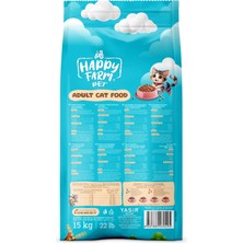 Happy Farm Etli Kedi Maması 15KG