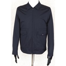 Jan Carlucci Slimfit Lacivert Yazlık Ince Mont