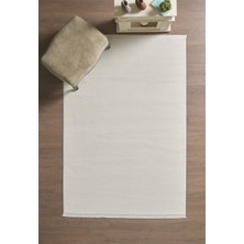 Modern Halı Özel Kesim Halı Kolay Temizlenebilir Halı Salon Halısı Mutfak Halısı Yolluk Krem Halı