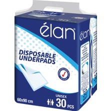 Elan Hasta Altı Bezi Serme Yatak Koruyucu 60 x 90 cm 30'lu