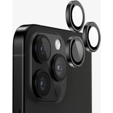 iPhone 16 Pro Magsafe Şeffaf Kılıf + Hayalet Ekran Koruyucu + Kamera Lens Koruyucu (Siyah)