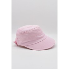 Külah Bayan Trend Güneş Koruyucu Şapka Pembe