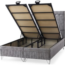 Lizbon Rio Emniyet Kilit Sistemli %100 Paslanmaz Çelik 140*190 Baza