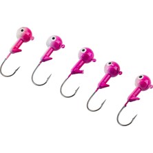 Atik Camp Jighead - Zoka - Kurşunlu Olta İğnesi - (XH-A 02) - Pembe Beyaz - 21 Gr