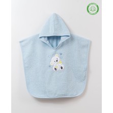 Kalpli Ayıcık Panço Mavi