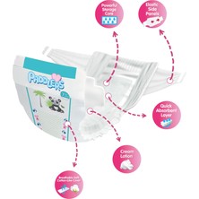 Paddlers Bebek Bezi 7 Numara XX-Large 72 Adet (20-30 kg) Aylık Paket