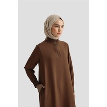 Armine Tunik 25YH412 Kahverengi