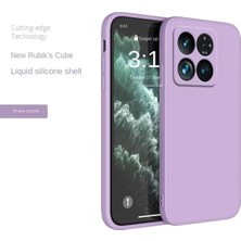 Xiaomi 14T Pro Kılıf Kamera Korumalıdır Kadife Iç Kaplama Mat Premium Seri