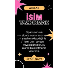 15CM Ismeözel Ballondor Ödülkupası 3D Baskı