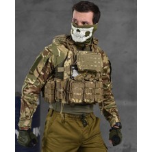 Single Sword Pratik Tak Çıkar Özellikli Tokalı Kod-7 Yan Korumalı Akrep Hücum Yeleği