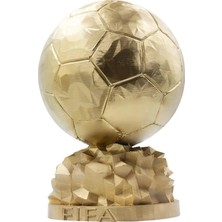 Isme Özel 2li SET-20CM Şampiyonlar Ligi ve 15CM Ballondor Ödül Kupası Hediyelik  Kupa