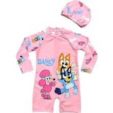Bluey Uzun Kollu Mayo - Pembe