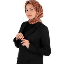 Tarçın Monogram Ipek Eşarp