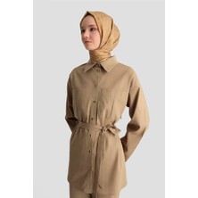 Armine Keten Takım 25YD9157 Vizon