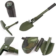 Orcamp Katlanabilir Metal Kürek Seti Katlanır Kamp Küreği (4767) - BLS5896-5758