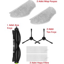 Lin Grup +360 S10 ve X100 Uyumlu Hepa Filtre Fırça Paspas Yedek